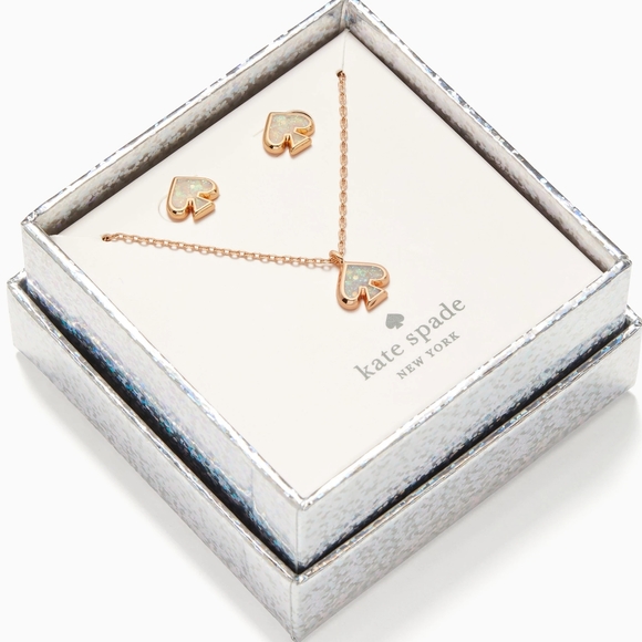 🆕🎁 SALE Kate Spade Everyday Glitter Necklace Set